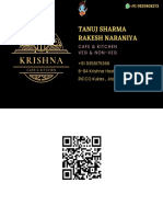 Tanuj Sharma Rakesh Naraniya: Cafe & Kitchen Veg & Non-Veg