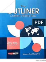 JWT OUTLINER CURRENT AFFAIRS