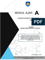 MODUL AJAR DASAR-DASAR OTOMOTIF KELAS X ELEMEN_ PROSES BISNIS BIDANG OTOMOTIF. M. Maftukin, S.Pd