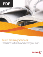 Xerox Finishing Solutions:: Freedom To Finish Whatever You Start