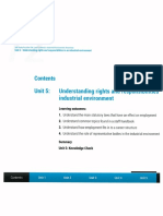 Unit 5: Understanding Rights and Responsibilities Industrial Environment