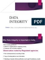 Data Integrity Awareness