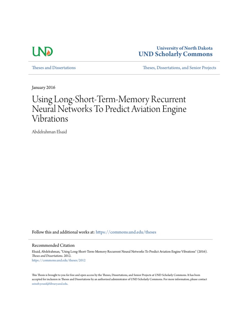 Using Long-Short-Term-Memory Recurrent Neural Networks To Predict | PDF ...