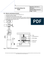 Service Instructions For VLBN: 2.6 Electro Mechanical Actuator