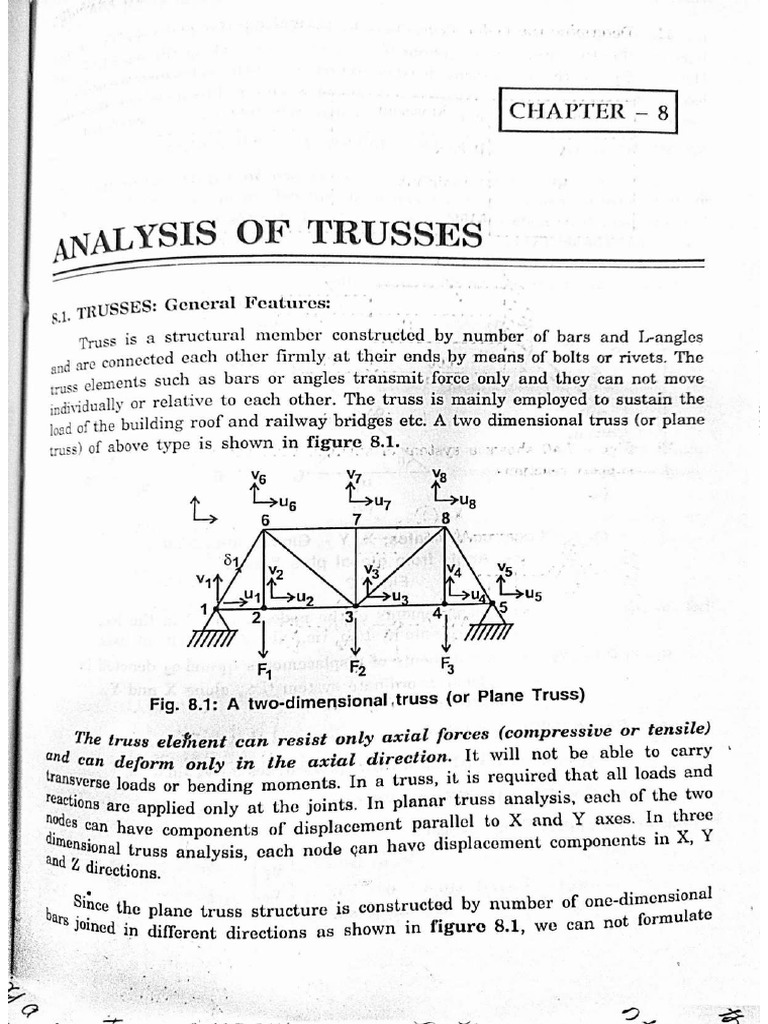 Unit - Ii Trusses & Beams | PDF