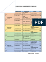 Materi Jurnal Pagi Ra As