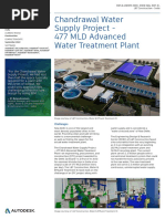 Chandrawal Water Supply Project - 477 MLD Advanced Water Treatment Plant