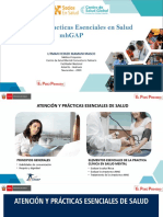 MhGAP Atención y Practicas Esenciales en Salud