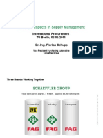 Strategic Aspects in Supply Management Florian Schupp 06.05