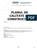 Planul Calitatii DB - CL 13 Dambovita