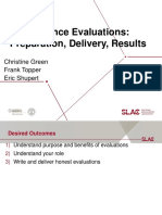 Performance Evaluation Workshop Hour Training 091913