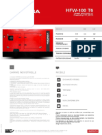 Fiche Technique Du Groupe Electrogene HFW 100 t6 Mobile Franandccedil Ais