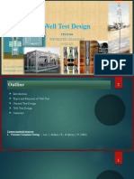 Well Test Design