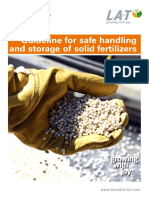 Guideline For Safe Handling and Storage of Solid Fertilizers