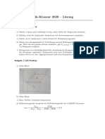 TechnischePhysikKlausur2020 Lösung