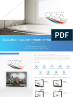 Ocea Smart Touch Bathroom TV Product Brochure 2
