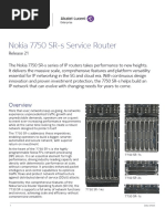 1 Data Sheet Nokia 7750 SR-s Service Router