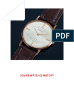 Soviet Watches History