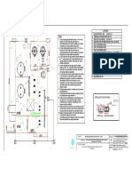 Plano de Vista de Planta de Distribucion de Equipos