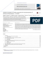 Analytical Strategies of Sample Preparation For The Determination of Mercury in Food Matrices - A Review
