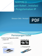 Pemasanagan Kabel 3materi Prac1