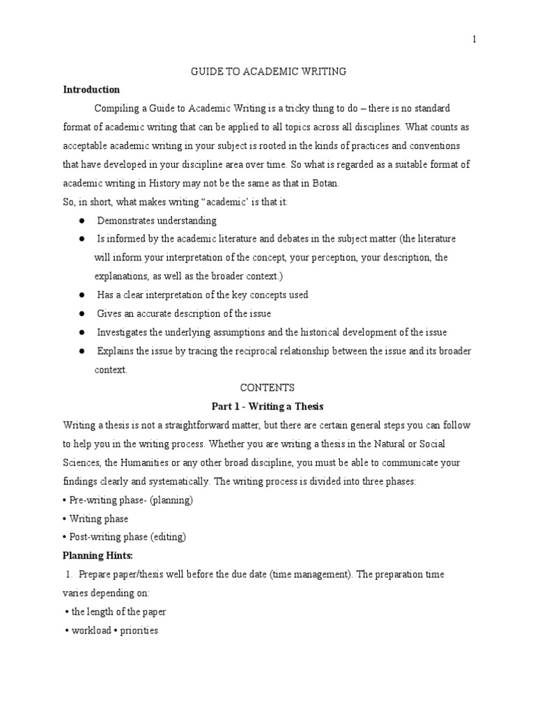Academic Writing Essentials Guide | PDF | Citation | Plagiarism