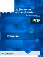 Biologia Genetica Daltonism, Sindrom Down Si Sindrom Marfan