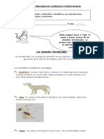 2º Basico Ciencia GUIA VERTEBRADOS