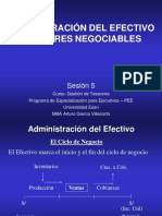 Gestión efectiva del efectivo