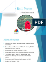 The Ball Poem