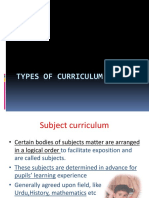 1.2,1.3-Types of Curriculum