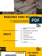 Brochure de Maquinas