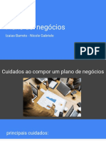 Plano de Negócios