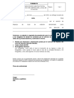 Rendición de Cuentas Por El Servicio de Limpieza 14-05-2022