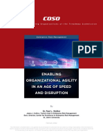 Enabling Organizational Agility in An Age of Speed and Disruption
