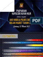 Paparan Kapolsek Kayan Hilir - Mar 2021