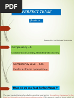 Past Perfect Tense