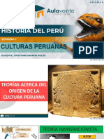 Historia del Perú: Teorías sobre el origen de la cultura peruana