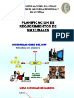 Clase 3 - Planificacion de Requermientos de Materiales