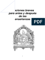 Oraciones Breves para Antes y Después de Las Enseñanzas 2