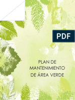 Plan de Mantenimiento Area Verde