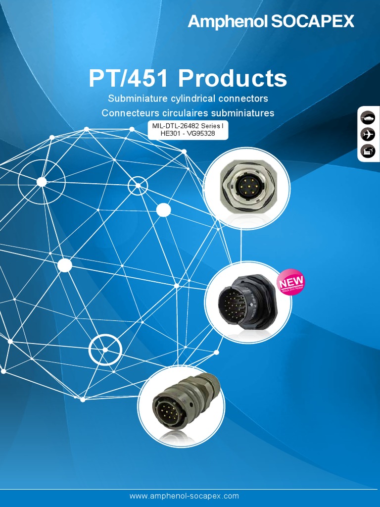 Amphenol Socapex PT451 PDF