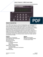 Tactical Communication Products: C-5000 Control Head Base Model