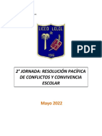 Plan Mensual Mayo 2022 Resolucion Pacifica de Conflictos