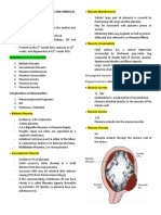 Abnormalties in Placenta and Uc