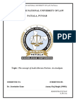 Administrative Law - Final Draft