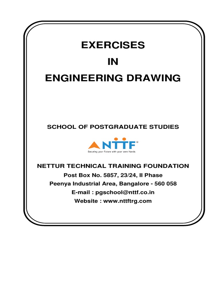 Engineering Drawing Exercises PDF