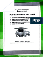 Economics: Questions From