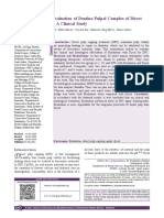 Clinico Histological Evaluation of Dentino-Pulpal Complex of Direct
