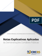 Notas Contábeis Públicas